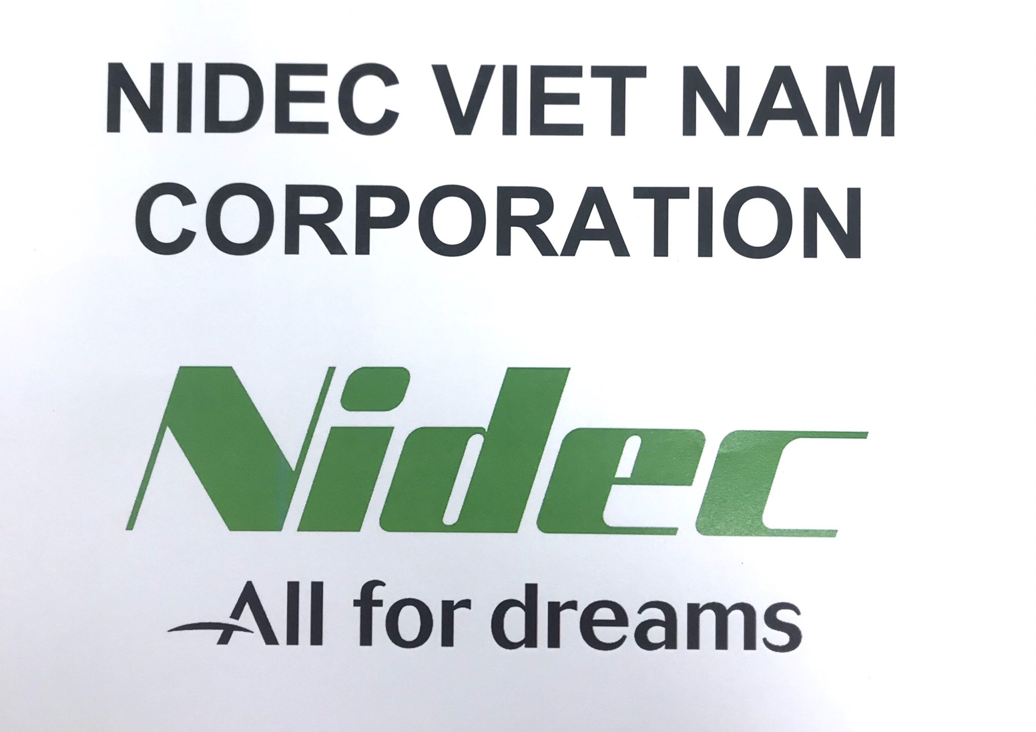 CÔNG TY TNHH NIDEC VIỆT NAM CORPORATION